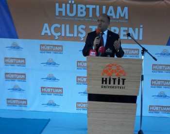 Çorum HÜBTUAM - AR-GE merkezinin Açılışını Bakan Fikri Işık yaptı