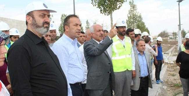 Çorum Kentpark'ta İncelemeler sürüyor