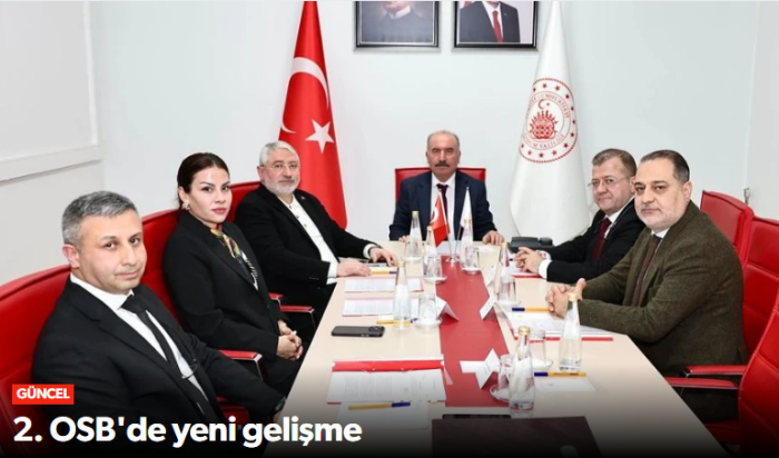 Çorum Merkez 2. OSB’de Kritik Toplantı