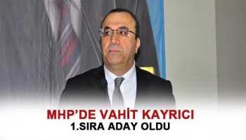 ÇORUM MHP BİR KEZ DAHA VAHİT KAYIRICI DEDİ