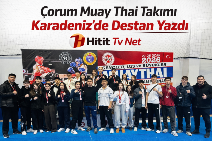 Çorum Muay Thai Takımı Karadeniz’de Destan Yazdı