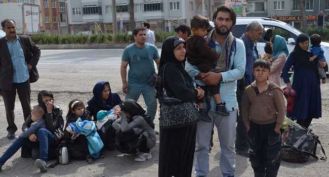 Çorum Osmancık'ta 214 Kaçak Göçmen  yakalandı