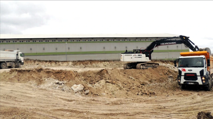 Çorum Ticaret Borsası Depo Projesinde Hafriyat Başladı