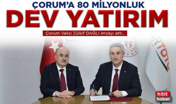 Çorum'un Osmancık İlçesine 80 Milyonluk Dev Spor Yatırımı