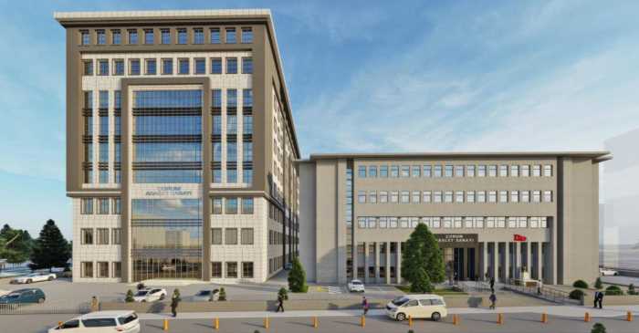 Çorum'un Yeni Adliye Binası Böyle Olacak!