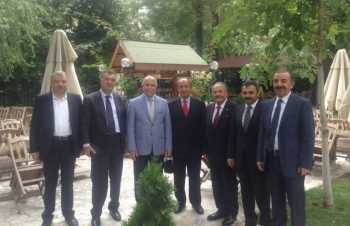 Çorum’un yeni Valisi Ahmet Kara’dan Uslu’ya ziyaret etti