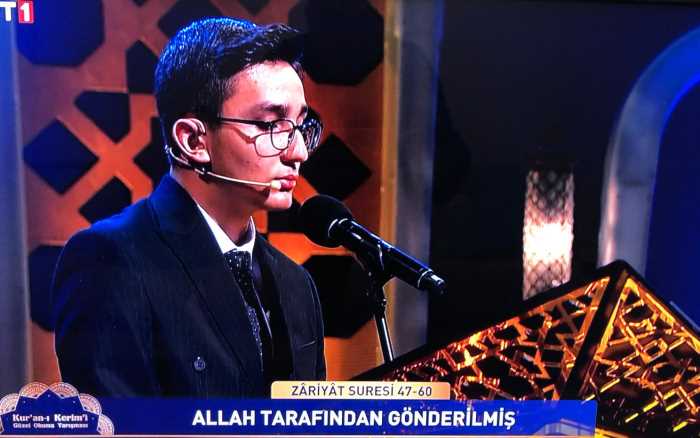 Çorumlu Genç Hafızımız Birinci Oldu!