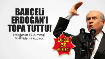 Devlet Bahçeli'den Erdoğan'a Ermeni mesajı tepkisi