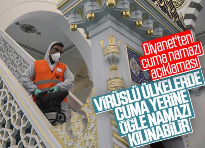 Diyanetten Cuma namazı açıklaması geldi 