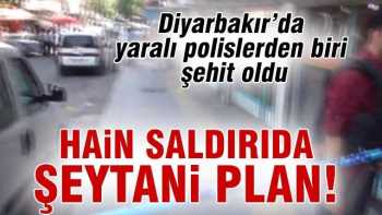 Diyarbakır'da Hain Tuzak: 1 Polis Şehit