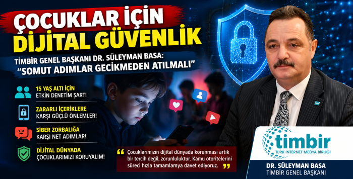 Dr. Süleyman Basa’dan "Sosyal Medya Düzenlemesine Destek!