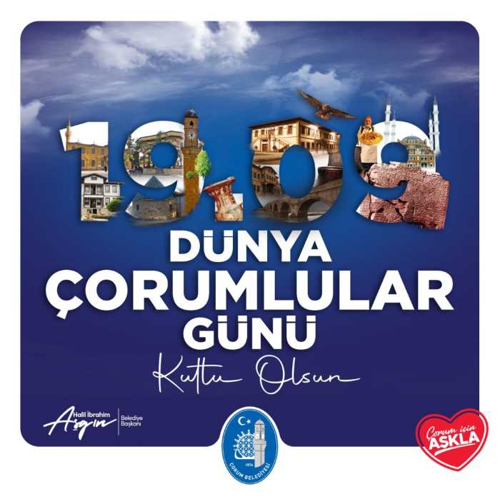 Dünya Çorumlular Günü Kutlaması