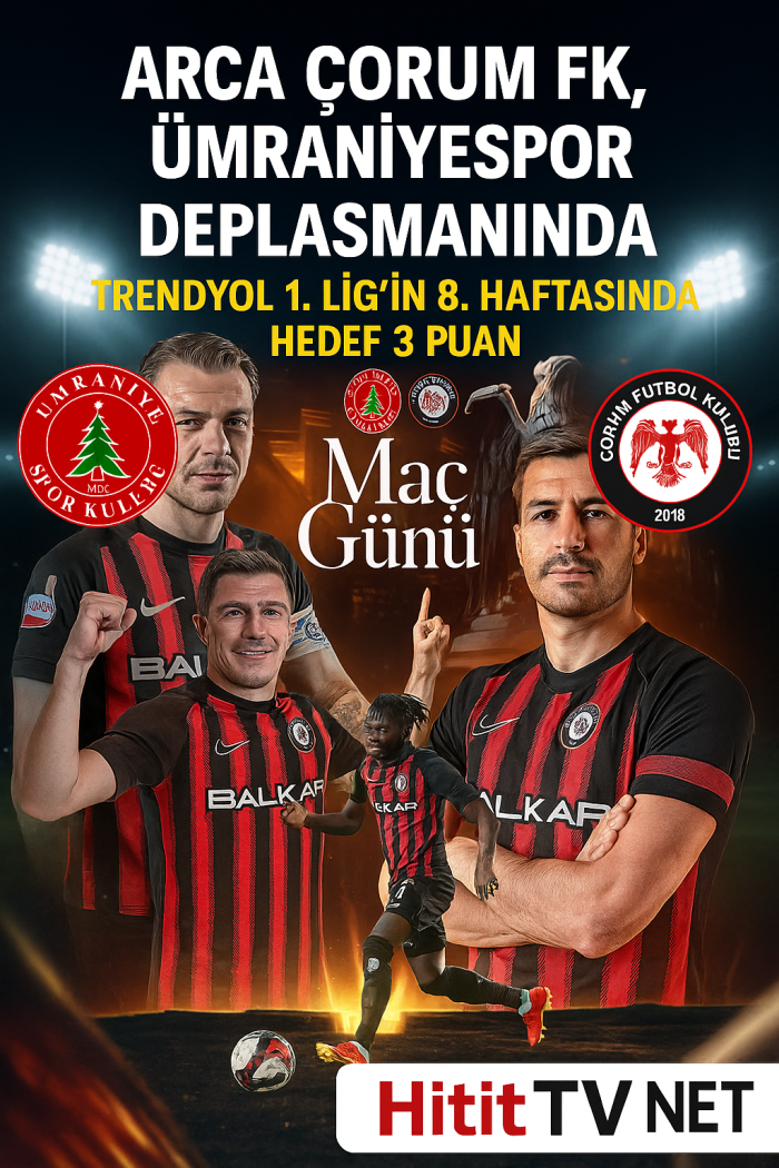 E.Ümraniye Spor - A.Çorum FK Maçı! 