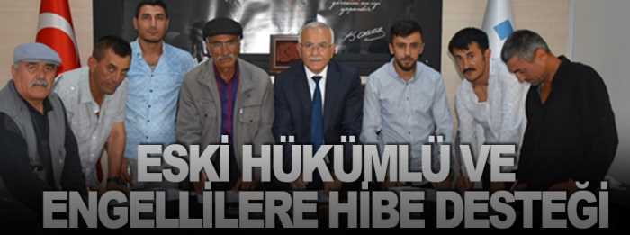 Eski hükümlü ve engelli geri ödemesiz hibe desteği