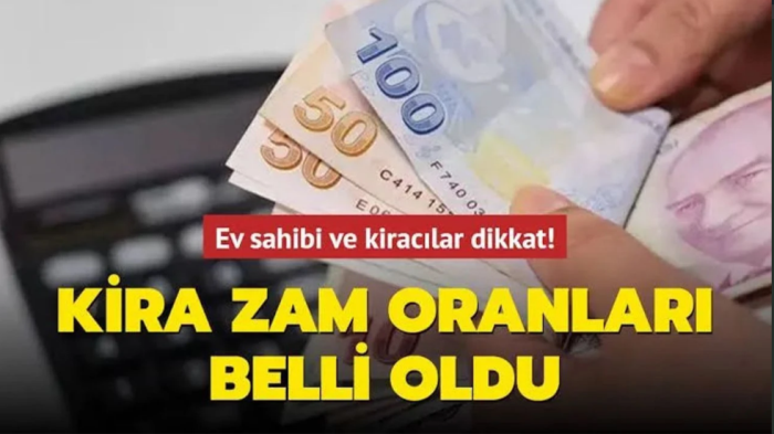 Ev ve iş yeri kira zamları belli oldu!
