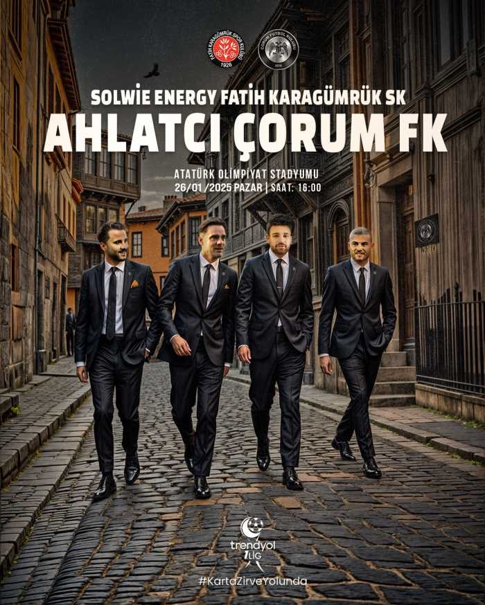 Fatih Karagümrük - Çorum FK  Maçı 