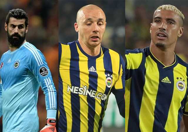 Fenerbahçe'de 3 futbolcu süresiz kadro dışı!