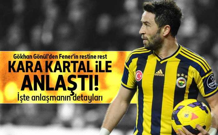 Fenerbahçe ile sözleşmesi sona eren Gökhan Gönül ile her konuda anlaşmaya vardığı iddia edildi