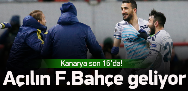 Fenerbahçe Rusya'da turladı Lokomotiv Moskova ile deplasmanda 1-1 berabere kalan Fenerbahçe, UEFA Avrupa Ligi'nde Son 16'ya kaldı