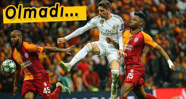 Galatasaray 0-1 Real Madrid 