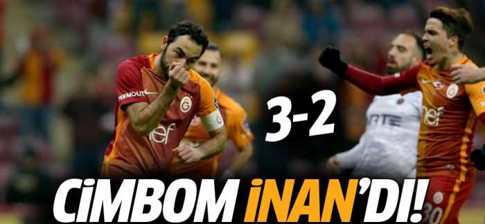 Galatasaray 3-2 Gençlerbirliği Maç sonucu