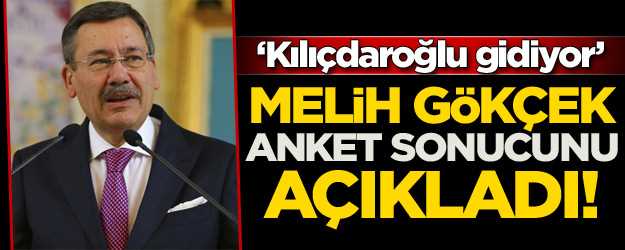 Gökçek anket sonucunu açıkladı: Kılıçdaroğlu gidiyor