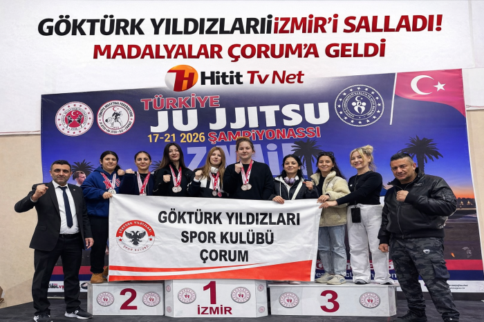 Göktürk Yıldızları’ndan İzmir’de Madalya Yağmuru