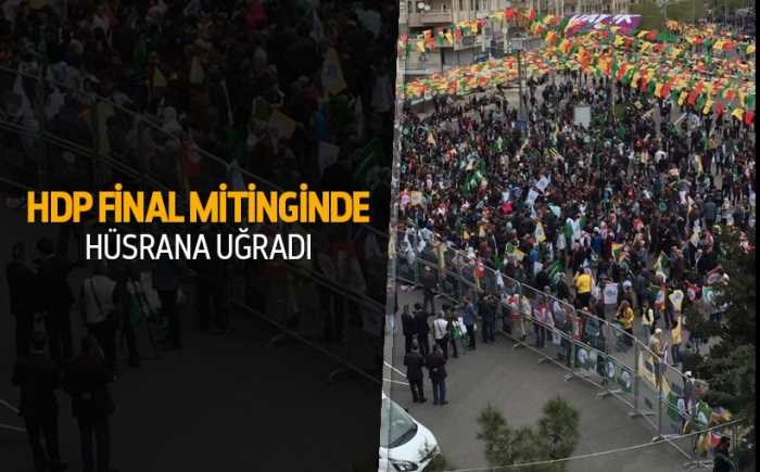 HDP DİYARBAKIR'DA HÜSRANA UĞRADI