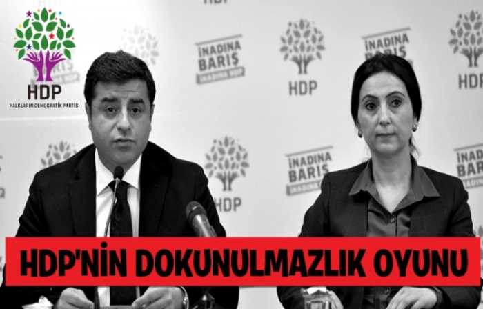 HDP'nin "dokunulmazlık" oyunu