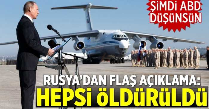 Hmeymim'de Rusya Askerine Saldıran militanlar etkisiz hale getirildi