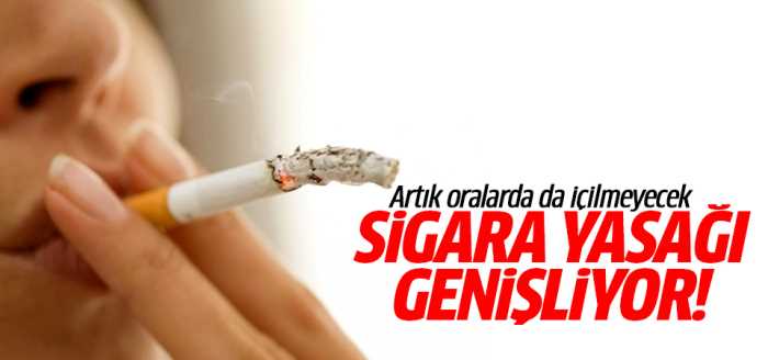 Hükümet Sigara yasağını genişletiyor
