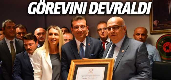 İmamoğlu Başkanlık görevini devraldı