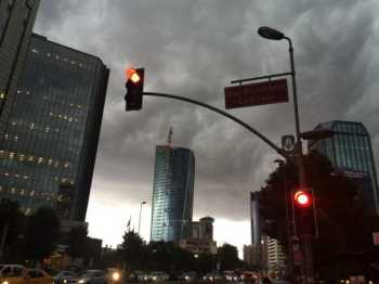 İstanbul'da şiddetli yağış var