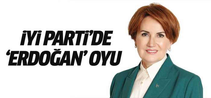 İyi Parti kongresinde zarfından Erdoğan çıktı