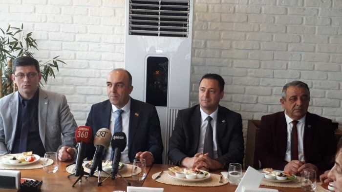 İYİ Parti'nin adayı  Bilgi  Terlemezoğlu Basınla buluştu