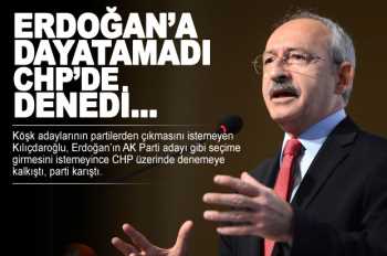 K.Kılıçdaroğlu'nun pişman eden Köşk isteği