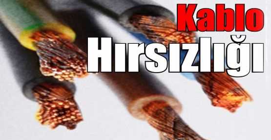 Kablo Hısızı Jandarmadan Kaçamadı