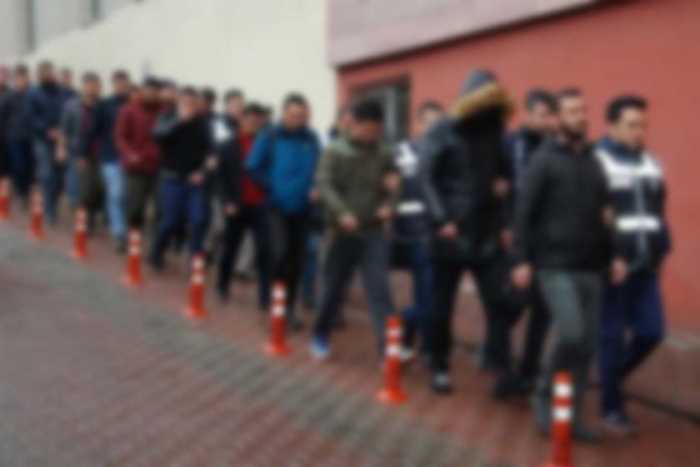 Kaçak içki'den 34 kişi gözaltına alındı