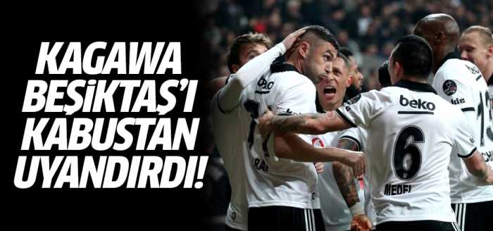 Kagawa Beşiktaş'ı İpten aldı 3-2