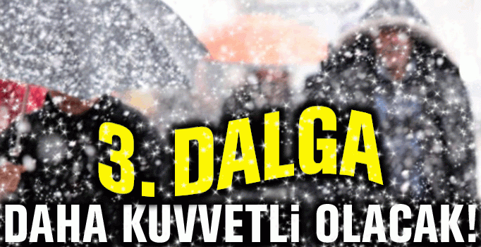 Kar bu sefer daha kuvvetli geliyor-İstanbul 5 günlük hava durumu tahmini