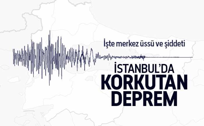 Karadeniz'deki deprem İstanbul'da da hissedildi