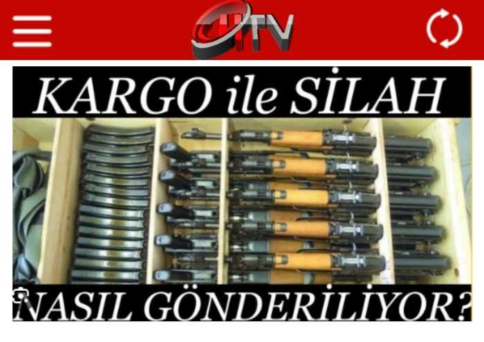 Kargo Aracalığıyla Silah ve Mühimmat Göndermişler!
