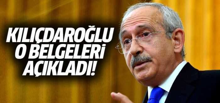 Kılıçdaroğlu iddia ettiği O belgelerin içinden yine Kılıçdaroğlu çıktı