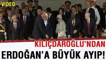 Kılıçdaroğlu'ndan Cumhurbaşkanı Erdoğan'a büyük ayıp