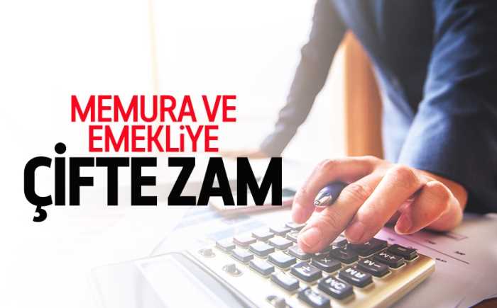 Memur ve Emeklisine yüzde 7.57 zam