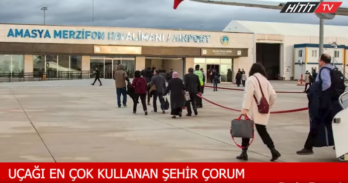 Merzifon Havaalanı'nı En Çok Çorumlular Kullanıyor