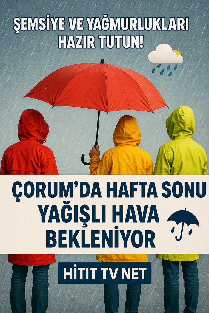 Meteorolojiden Çorum için Uyarı!