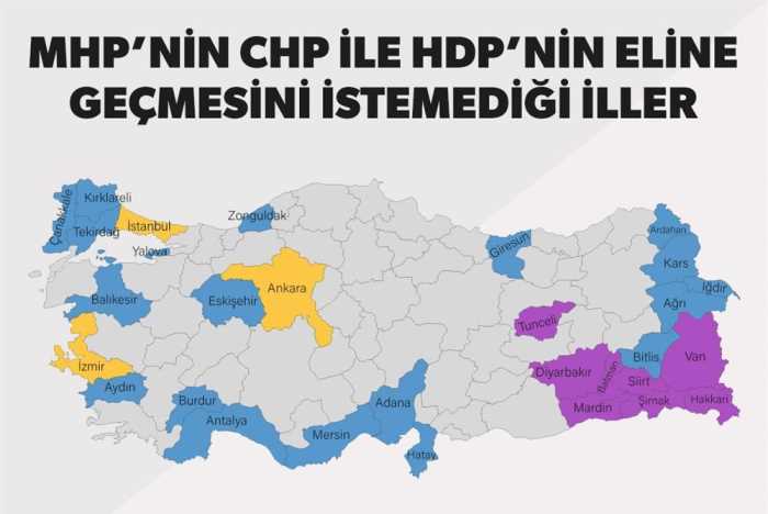 MHP- "Özellikle 30 il zillete teslim edilmemeli"