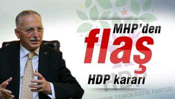 MHP'nin adayı Ekmeleddin  HDP'ye gitmeyecek