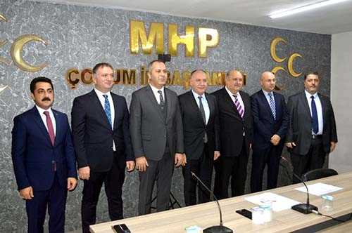 MHP'nin Çorum işte aday adayları!